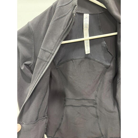 WOMEN'S LULULEMON DEFINE JACKET LUON, SIZE: 4 Black, Breakaway from Cancer Ride - Picture 6 of 7